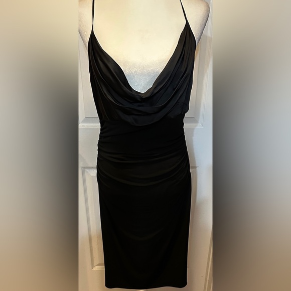 Laundry By Shelli Segal Dresses & Skirts - Laundry By Shelli Segal  Dress Black Spaghetti Strap Backless Dress Size 12